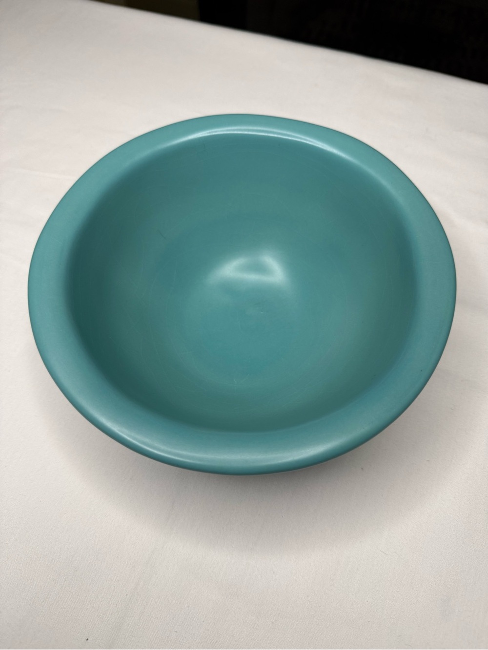 LUNA GARCIA 2002 Pottery Bowl-Turquoise 7.5”